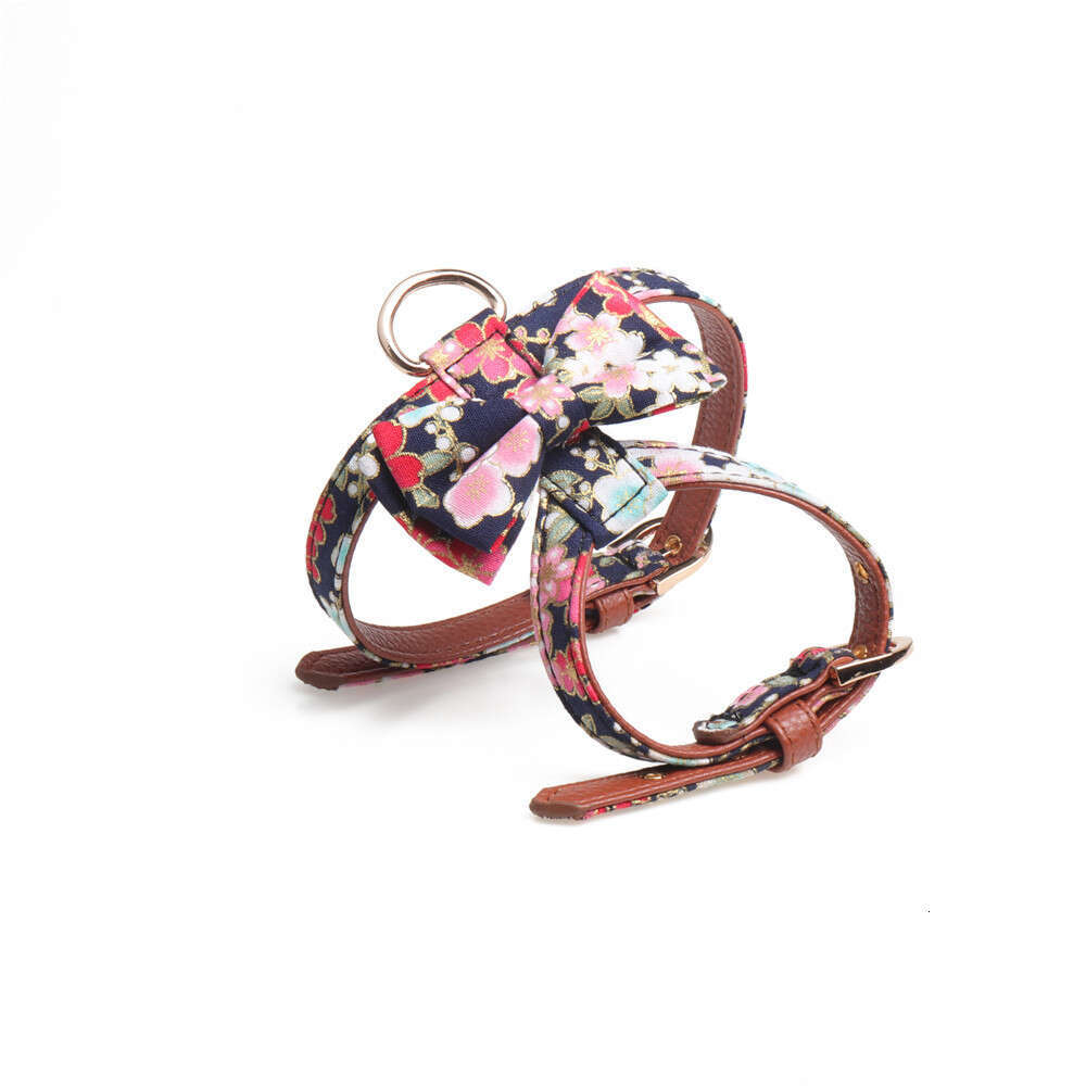 Pet Collar Dog Collar Cat Collar Traction Rope New K-Shaped Cat Dog Pet Harness Leash Set H-Shaped Pet Traction Rope