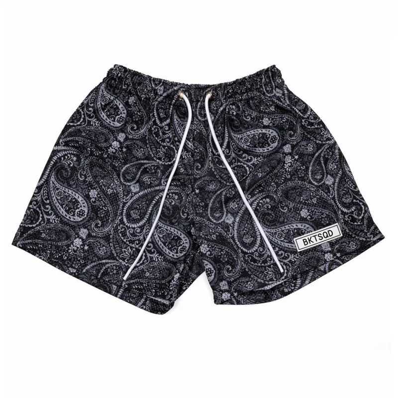 Summer Mesh Basketball Shorts Men Quick Drying Loose Sports short pants BUCKETSQ fashion Trend Sweatpants Running Beach shorts X250528