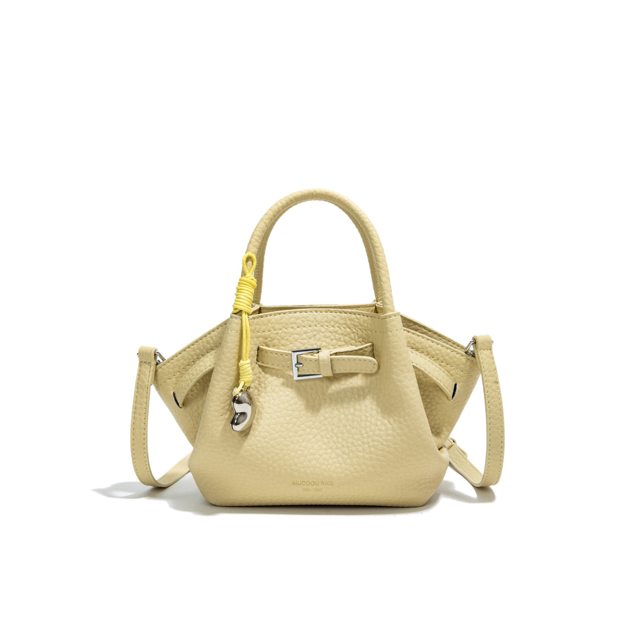 2025 New Summer Fashion Pulling Rope Dumplings Handheld Single Cross Shoulder Designer Women's Bag Trendy Shoulder Bag