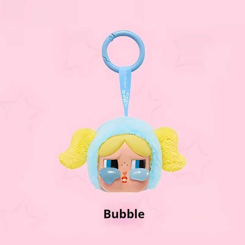 1 1 reissue Crybaby Powerpuff Girl Series Plush Doll Keychain Bags Pendant Ro Decoration Birthday Gift Mysterious Box Kid Toy X250528