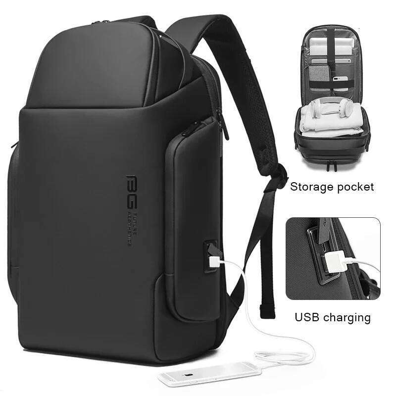 Bange 15.6 Inch Laptop Backpack Men USB Charging Waterproof Casual Oxford Male Business Bag Computer Backpacks