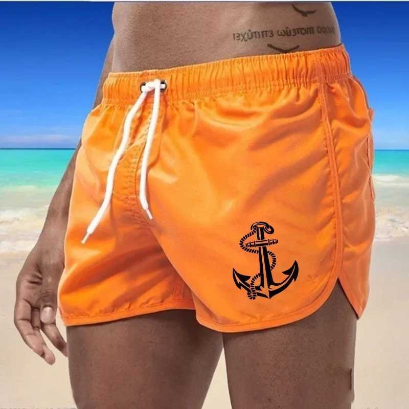 2024 Trendy Brand Summer Quick-Dry Shorts Men Swimwear Beach Shorts Swim Shorts Beach Wear Sports (9 Colors) Mens Clothing X250528