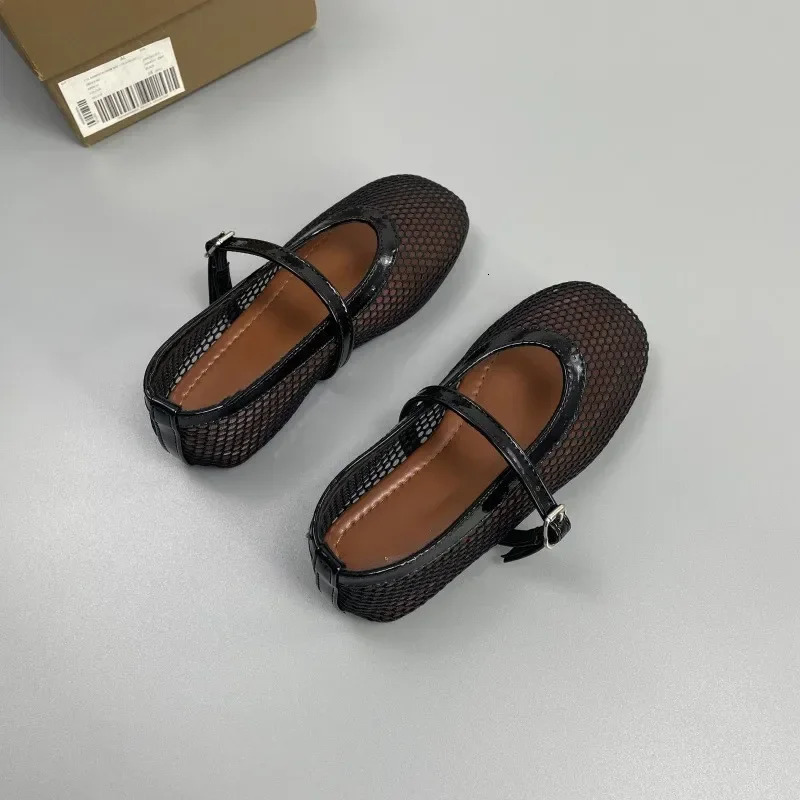Girls Shoes Summer Toddler Kids Fashion Princess Mary Jane Dress Party Ballet Flats Children Breathable Sandals Soft Sole 250528