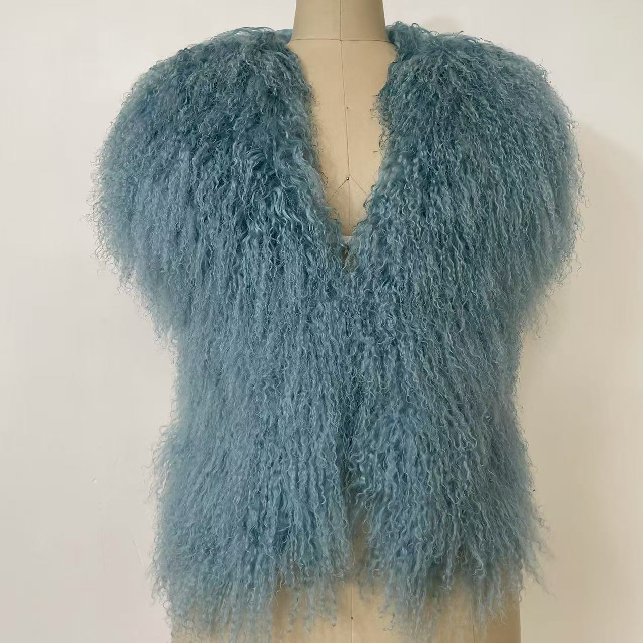 Women Sexy Furry Tank Tops Backless Sexy Midnight Cardigan Autumn Hipster Wild Basic Streetwear Halter Furs Y2K Tops