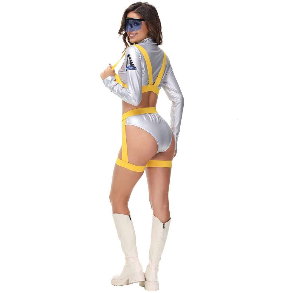 Carnival Party Three-Point Space Suit Cosplay Astronaut Costume Sexy Underwear Uniform