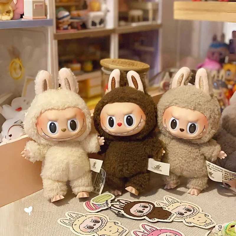 Hot New High Quality Labubu Monster Vinyl Face Mystery Figurine Model Bag Keychain Collectible Birthday Gifts Desktop Toys X250528