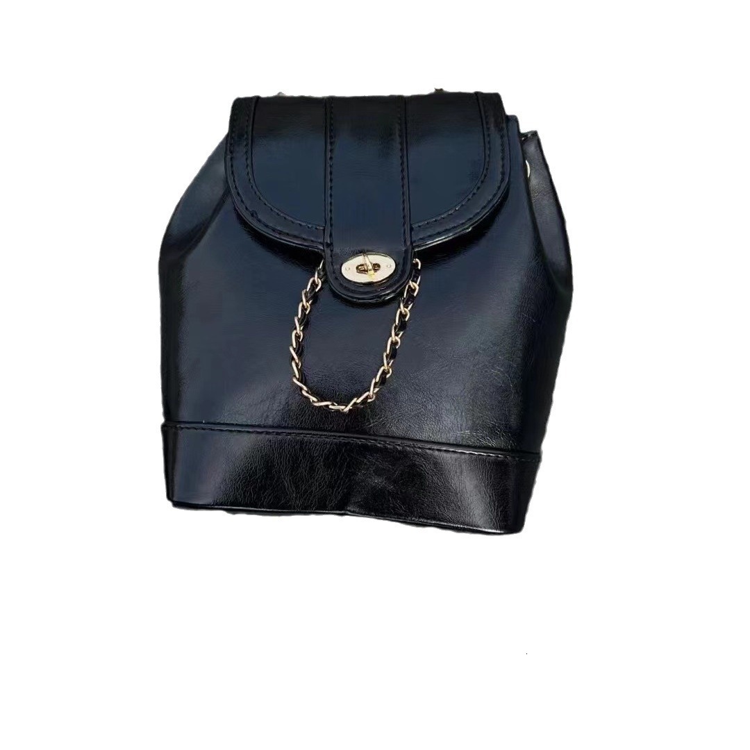 Top brand high-quality new free designer bag, oil wax leather shoulder bag, new free designer bag