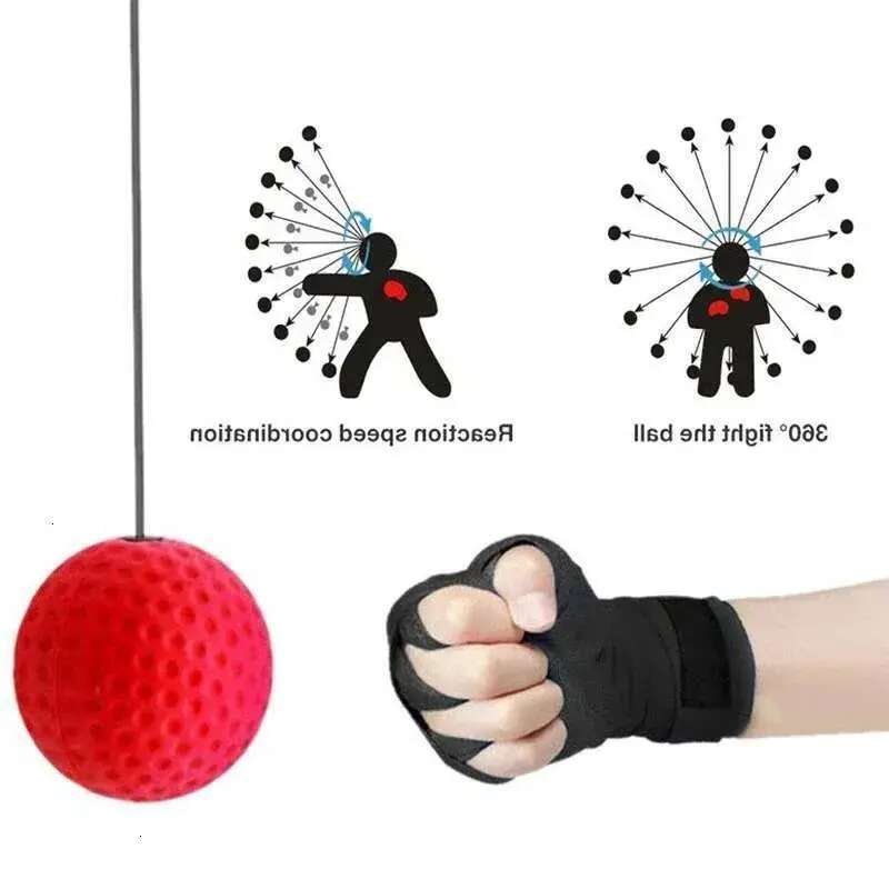 Punching Head-mounted Fighting Speed Sanda Training Reflex Ball Home Fiess Exercise Bo Equipment Accessories