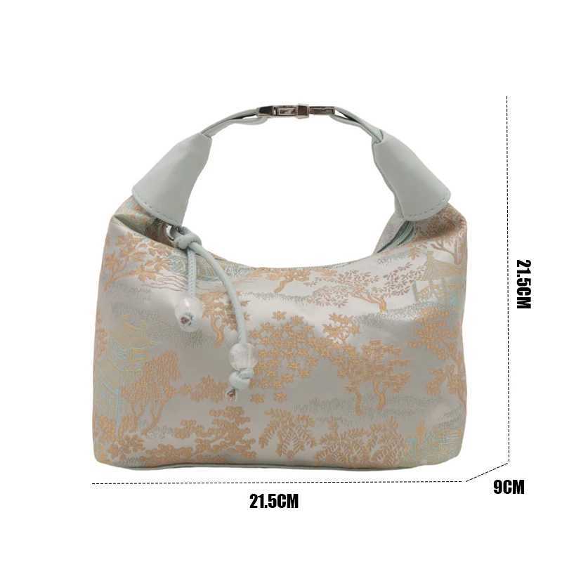 2025 Chinese Style Fine Embroidery Ladies Handbags Fashion Shoulder Bag Crossbody Daily Party Tote Handbag For Women Y250528