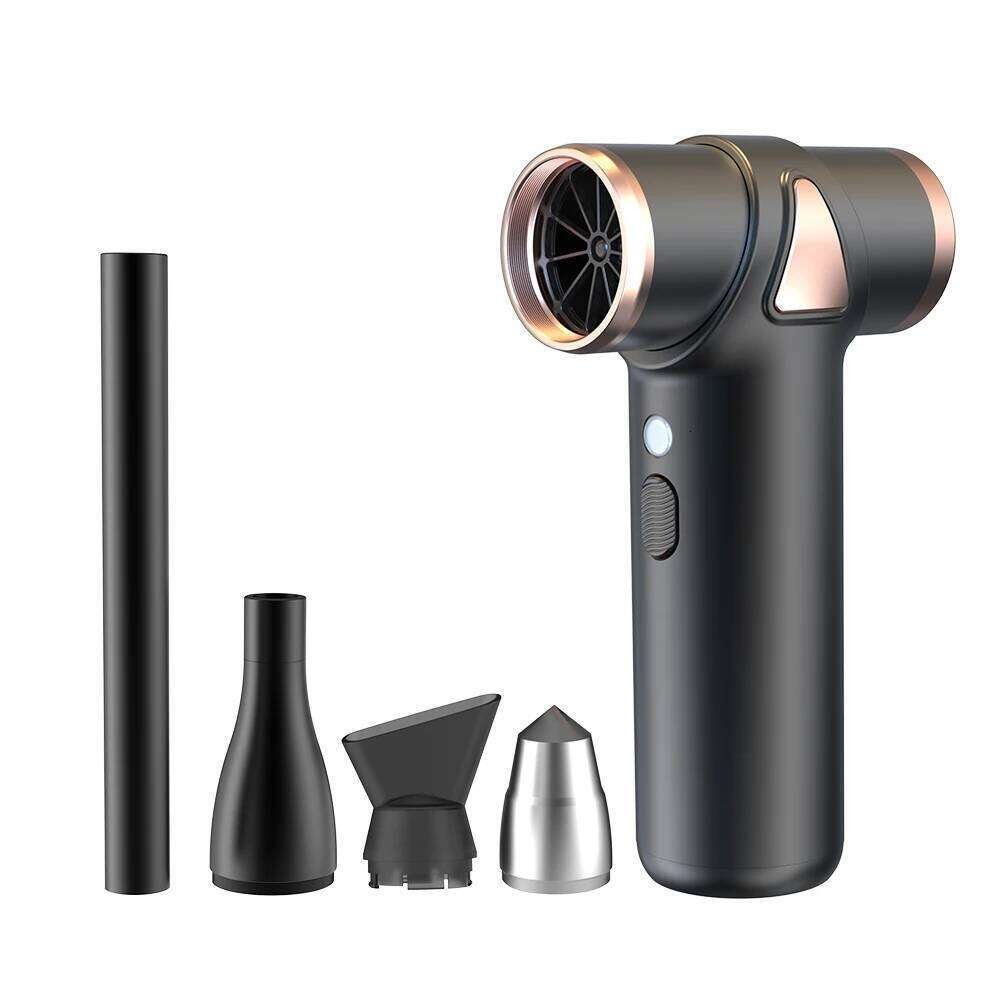 4 in 1 Wireless Hair Multifunctional Electric Duster Blower Travel Portable Rechargeable Cold Air Blow Dryer Outdoor