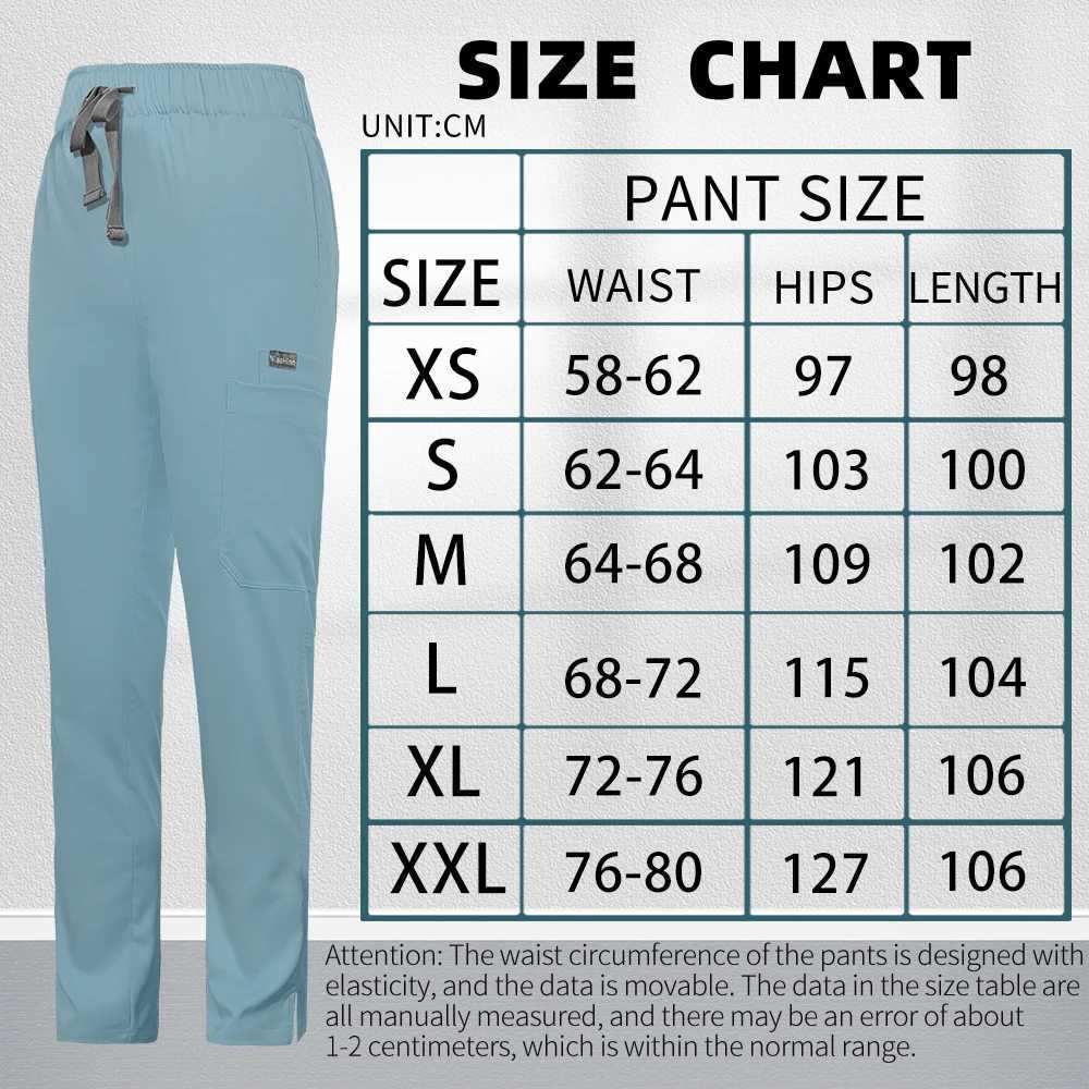 High Quty Stretch Jogger Trousers Clinical Workwear Bottoms Medical Nurse Uniform Scrub Pants Medical Trousers Surgical Pants X250528