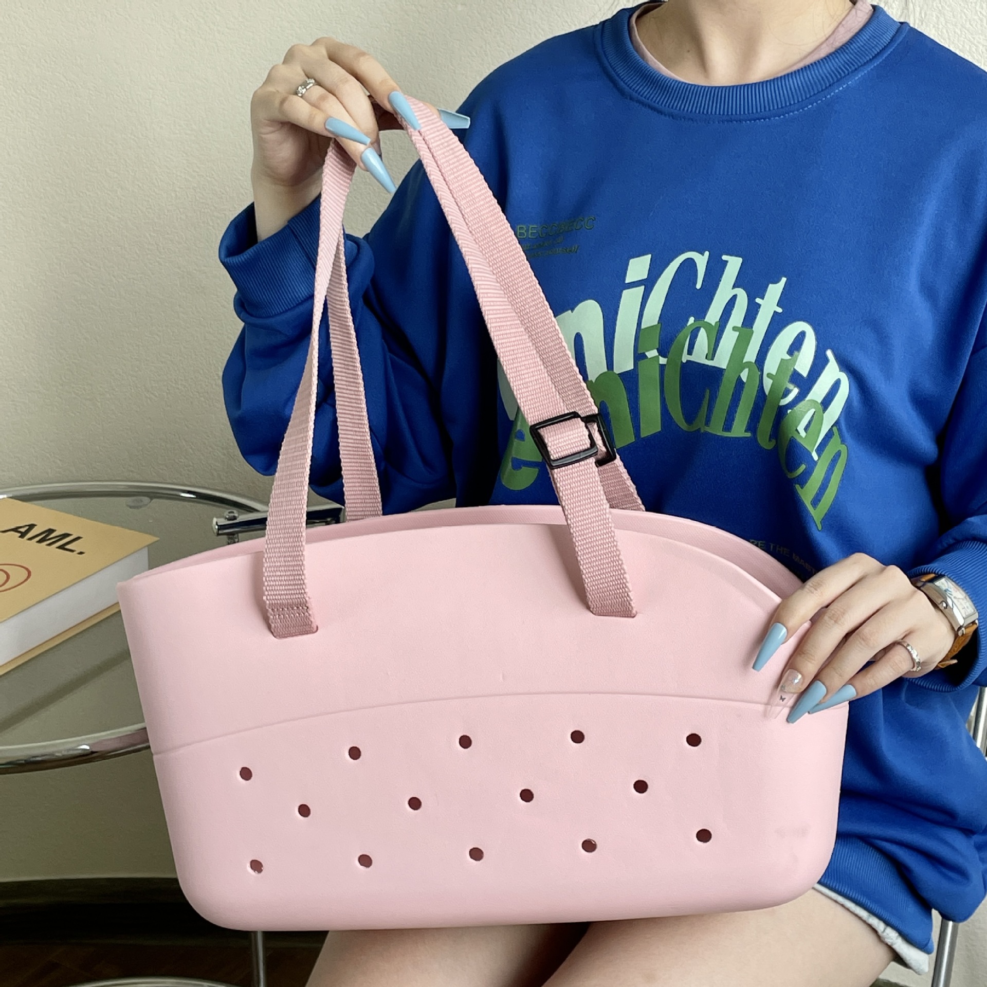 Cat Bag Pet Bag Waterproof Shoulder Bag EVA Beach Bag Waterproof