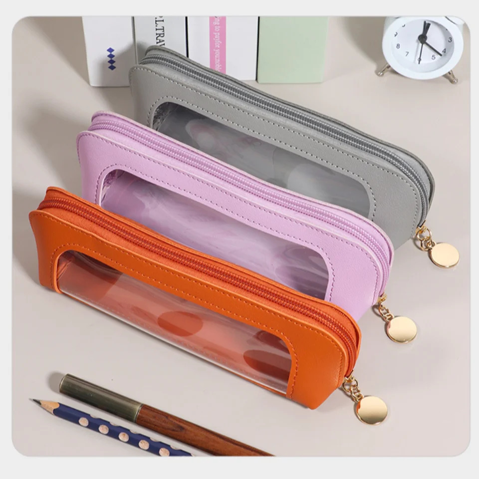 Cosmetic Bag Makeup Brush Storage Bag Portable Travel Wash Toiletries Organizer PU Portable Small Beauty Case Wash Bag Pouch 250528