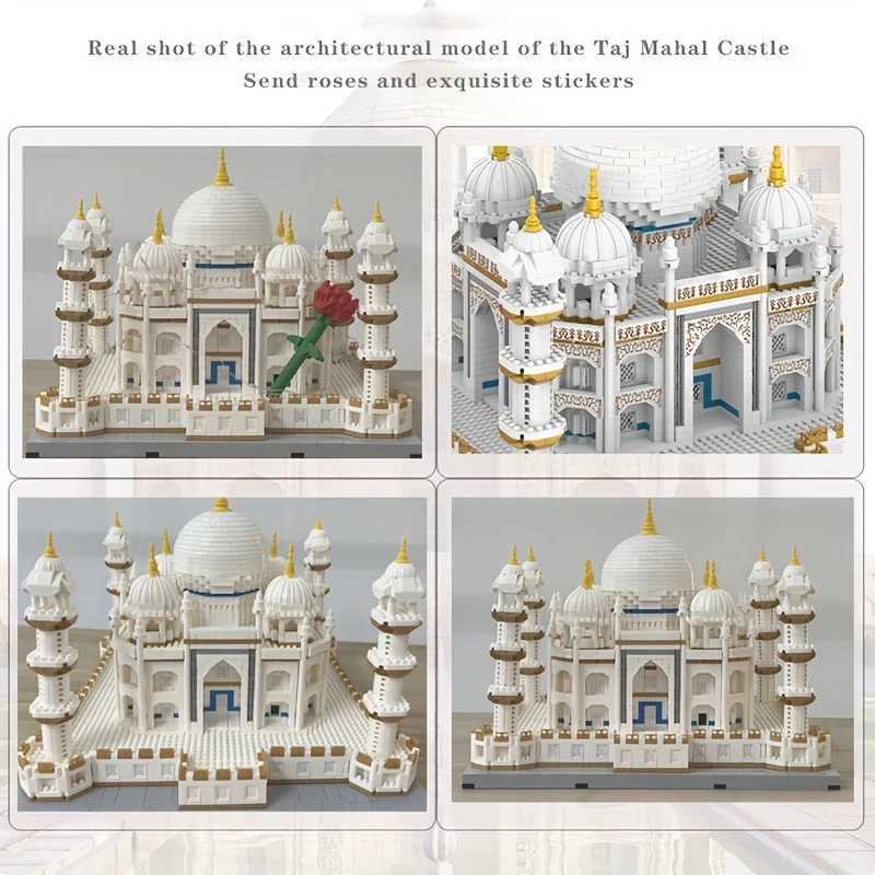 4036pcs small castle model building blocks assembly collection toys decorations gifts for friends and family Free shipping