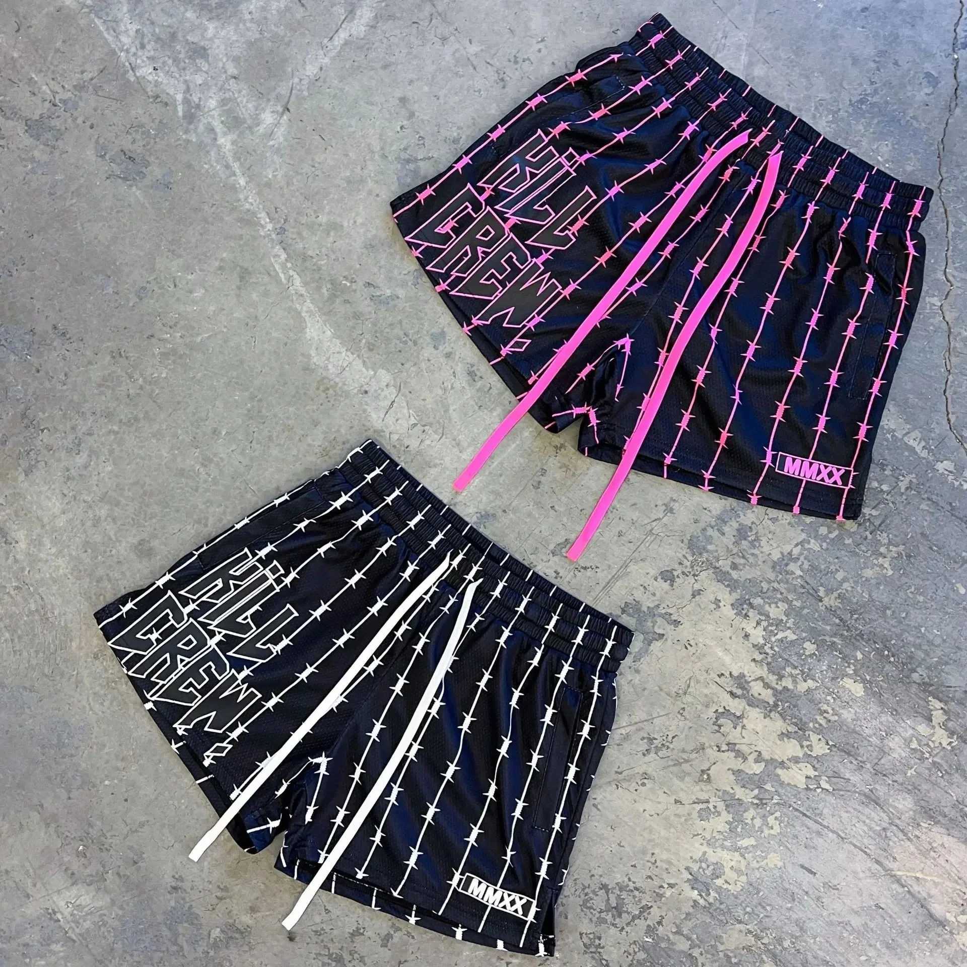 2024 Summer sports Shorts Mens Three Points But Knee Sports fitness shorts Breathable Quick DrySweatpants Basketball shorts X250528