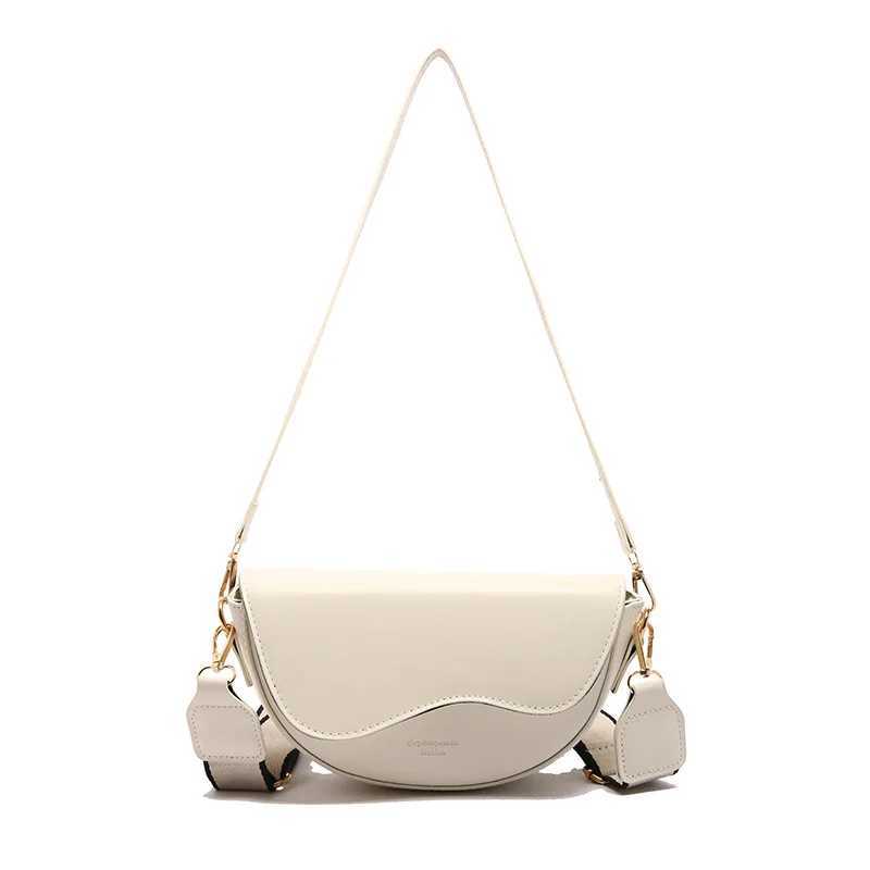 2025 new bag for women simple and casual single shoulder armpit bag fashionable and trendy crossbody saddle bag for women. Y250528