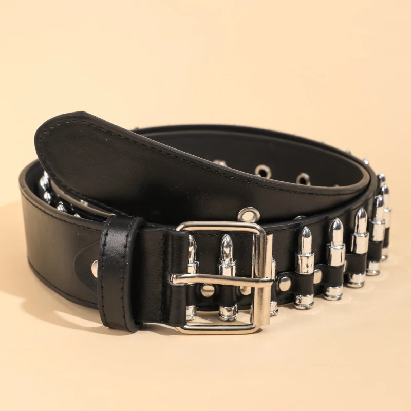 Rivet belt fashioneasiest for match punk style bullet belt trendy arrival womens stylish decorative trouser belt trendy 250527