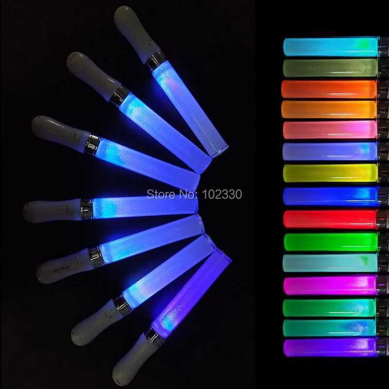 50pcs 25cm High-Brightness LED Concert Penlight 15 colors Magic Party Concert Light Sticks with color change W250528
