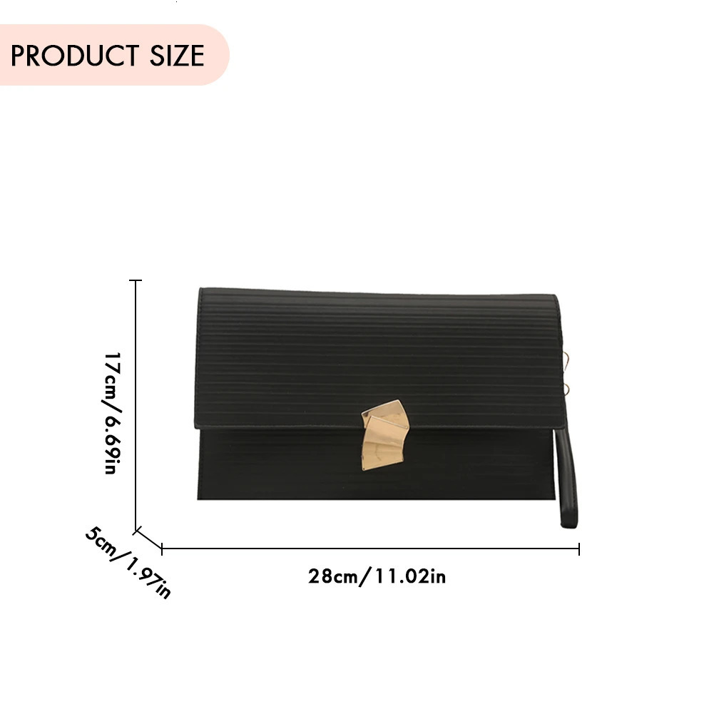 Wristlet Purse Cute Envelope Clutch Bag Summer Clutch Wallet PU Leather Makeup Pouch Fashion Phone Pocket for Women 250526