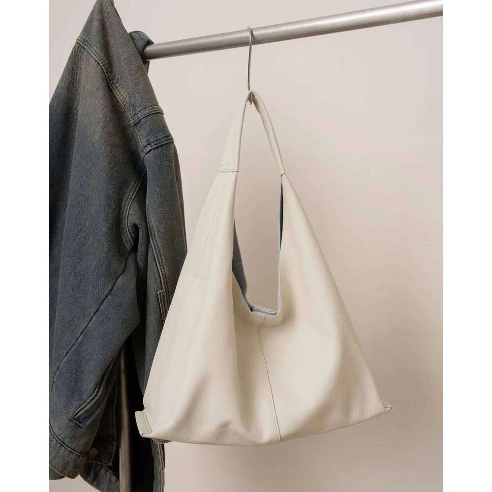 Genuine Large Capacity Shoulder Soft Leather Fashion Tote Bag