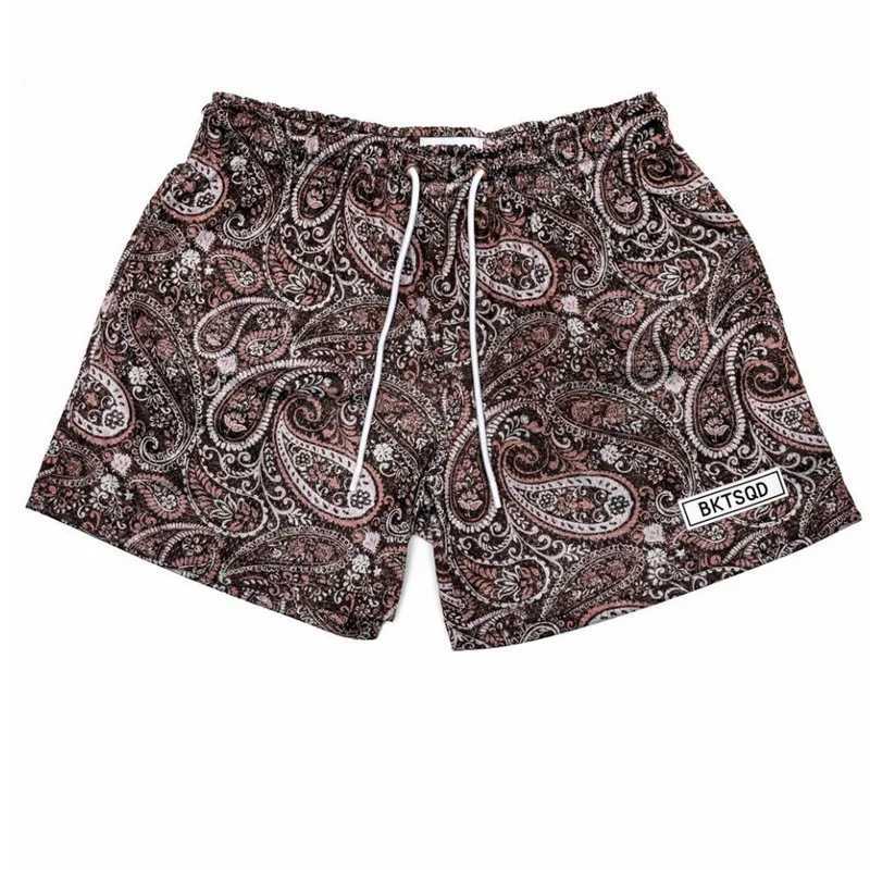 Summer Mesh Basketball Shorts Men Quick Drying Loose Sports short pants BUCKETSQ fashion Trend Sweatpants Running Beach shorts X250528