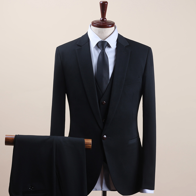 H514Men's suits casual business groomsmen suits groom wedding