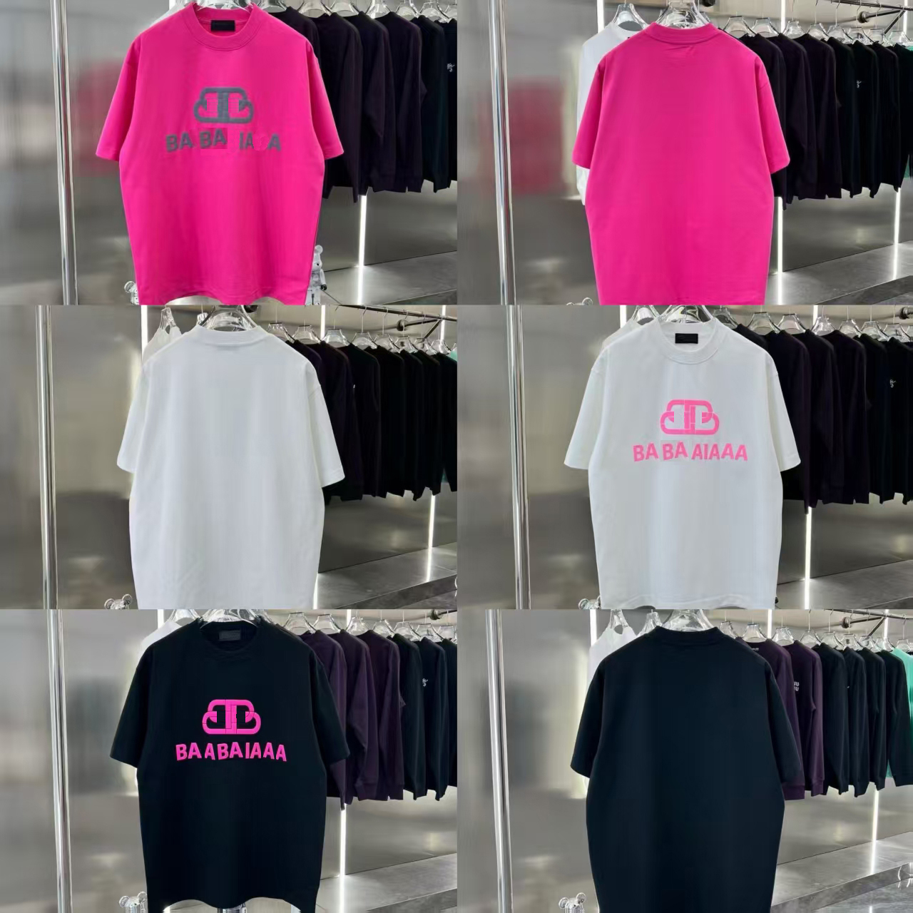 Designer Brand Tees Men's T-Shirts T Shirts Top Quality Pure Cotton Short Sleeve Shirt Simple Letter Printed Summer Casual Men Clothing Size S--5XL