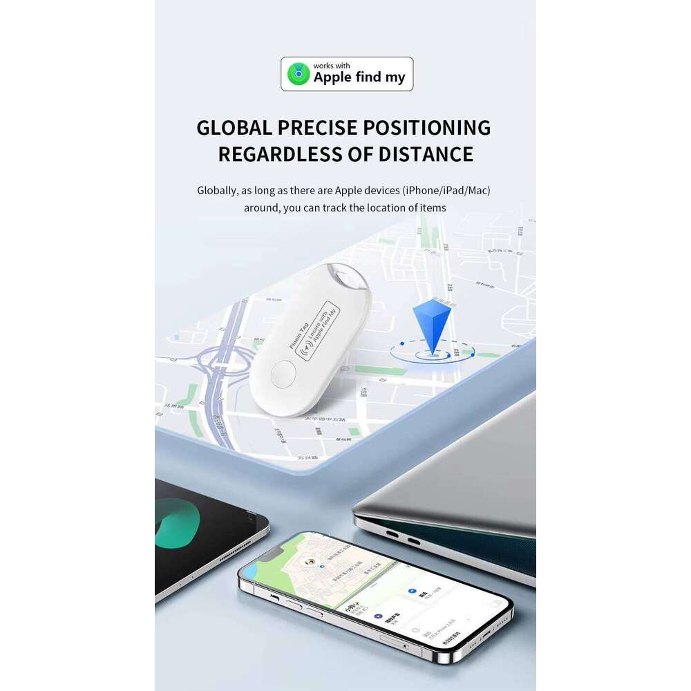 Hotsell Smart Unlimited Distance Vehicle Children's Pet Wallet Dog Tracker Air Tag Key Finder
