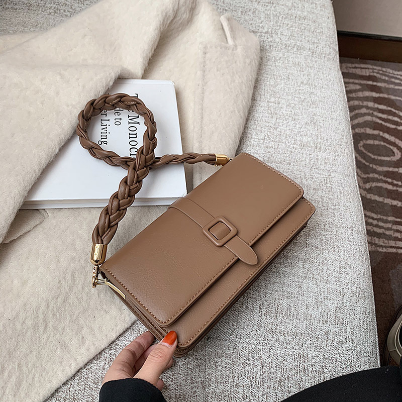 Women's Handbag Free Shipping Designer Bag Autumn And Winter Fashion Shoulder Bag Small Square Bag New Trendy Korean Version Versatile Crossbody 