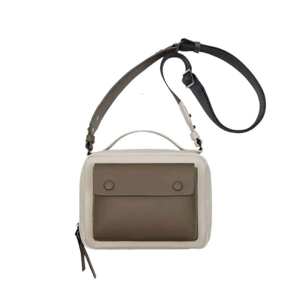Designer Bag Famous Brands Crossbody Bags For Men Fashion Simple Design Patchwork Handbags And Purses Wide Strap Square Casual Messenger Bag