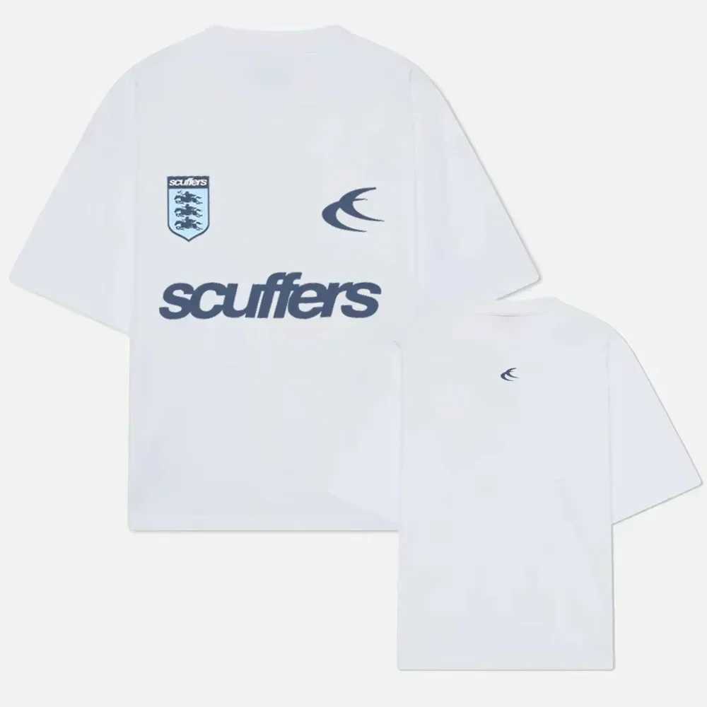 2025 Spanish Strt Tide Brand Printed Men Women Surf Vacation Casual T-shirt Trendy Brand Scuffers Strt Short Slves Top X250528