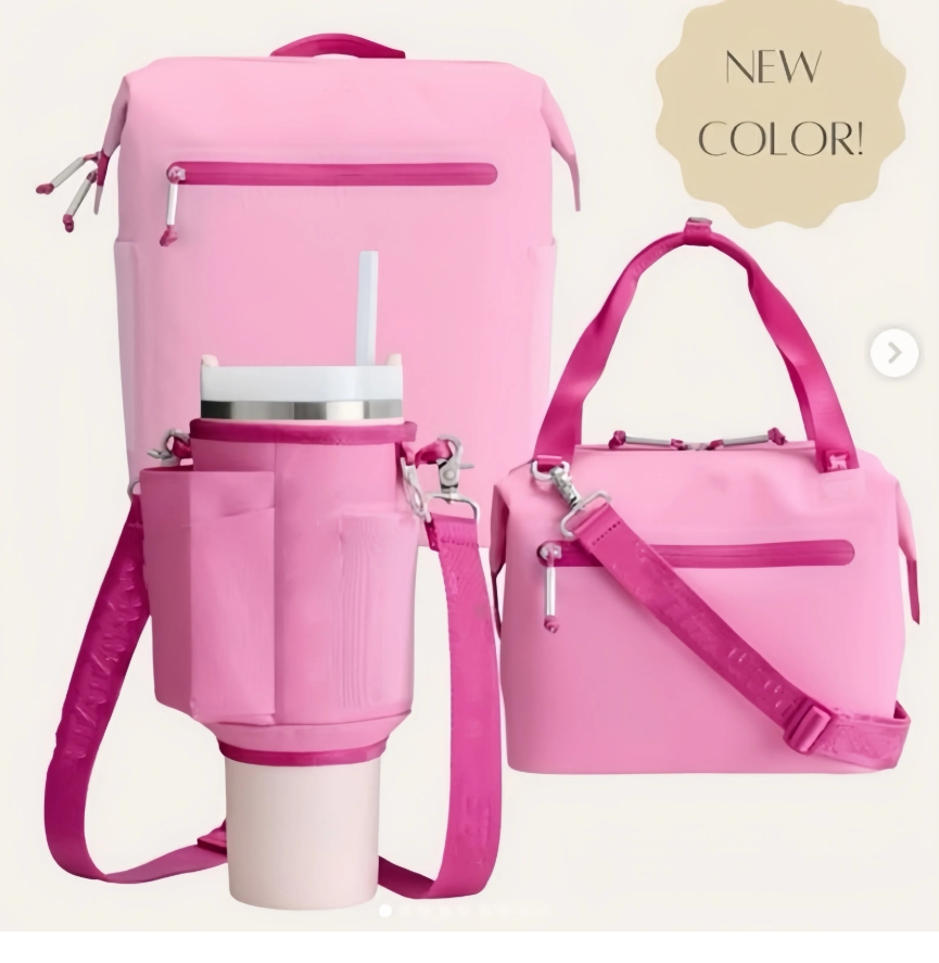 USA Local Warehouse All Day Julienne Mini Soft Lunch Bag Box Recycled Polyester 10 can 12 Hour Coog Travel Cooler Bags