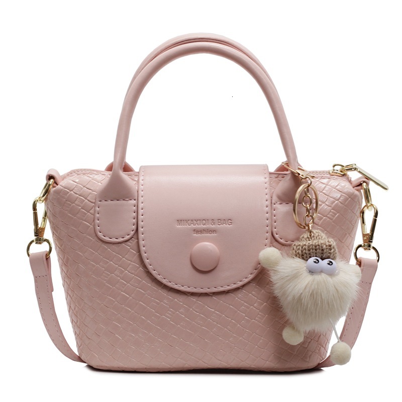 Luxury Brand Designer Bag Small And Niche Handbag Trendy Contrasting Color Woven Women's Textured Dumpling Bags, Single Shoulder Crossbody Bags