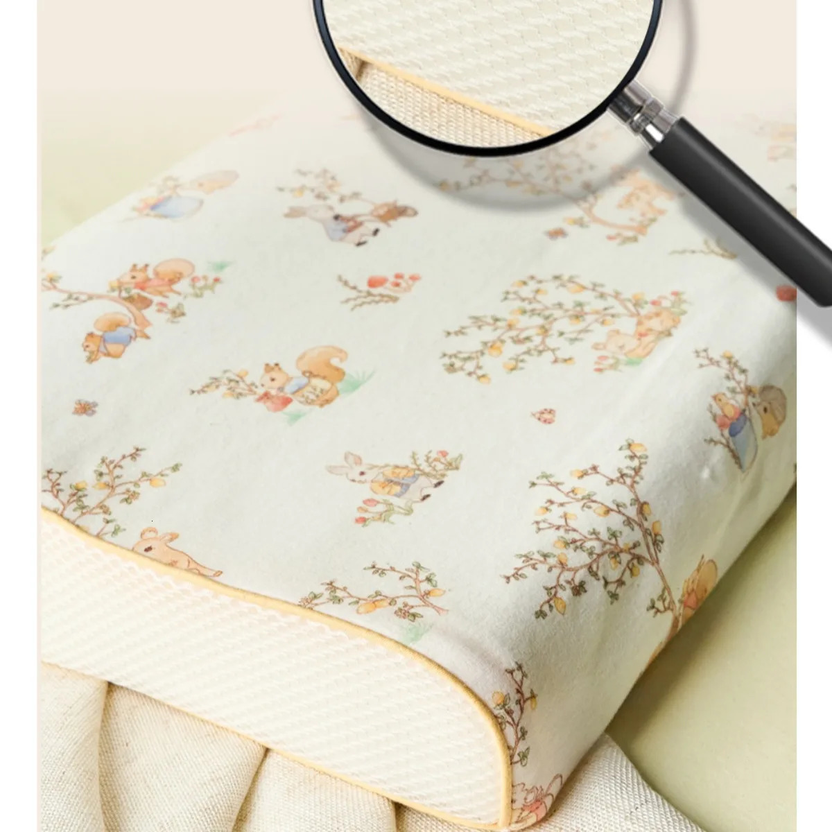 Mother Kids Pillow Baby Memory Foam Children Pillows Breathable Slow Rebound Head Support Baby Stuff Nursing Pillow Bebe Bedding 250527