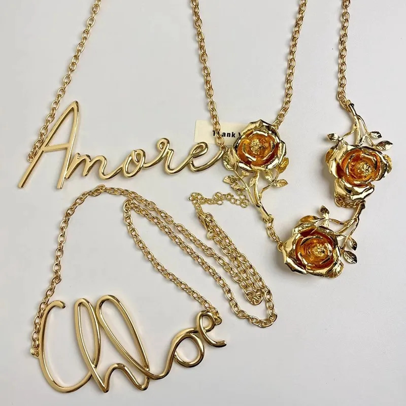 Vintage Gold Color Letter Waist Chain for Women Minimalist Charm High-grade Metal Body Chain Jewelry Clothing Accessories 250527