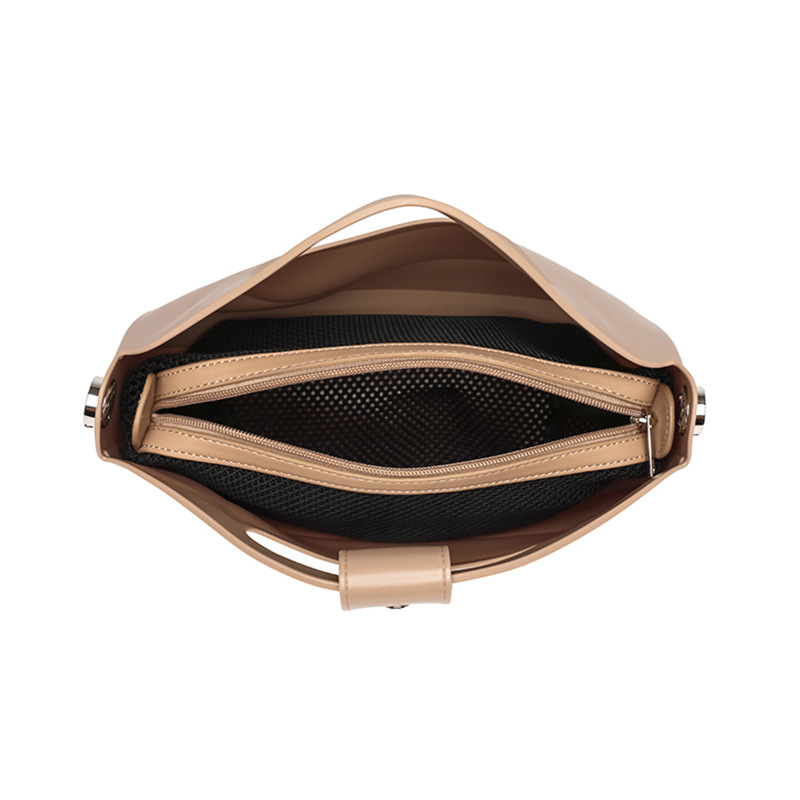 Luxury Brand Designer Bag Bohao PVC Jelly 2024 New Women's Fashion Wide Strap Cross Shoulder Handle Mother Bag 23032