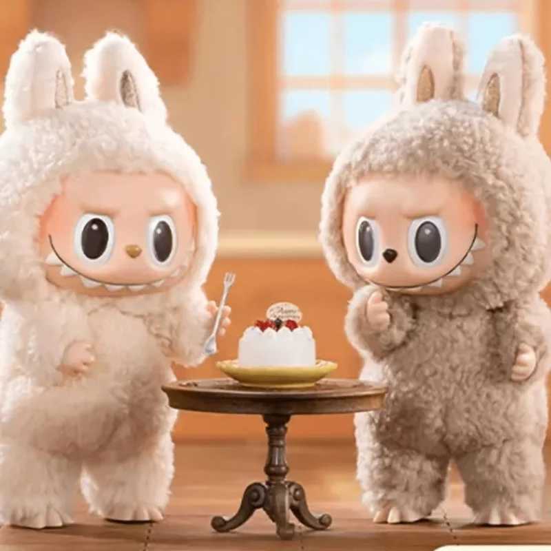 High Quality 1 1 Labubu Blind Box Doll Kawaii Keyring Mystery Box Cartoon Christmas Gift Backpack Decoration Kids Toys X2505281