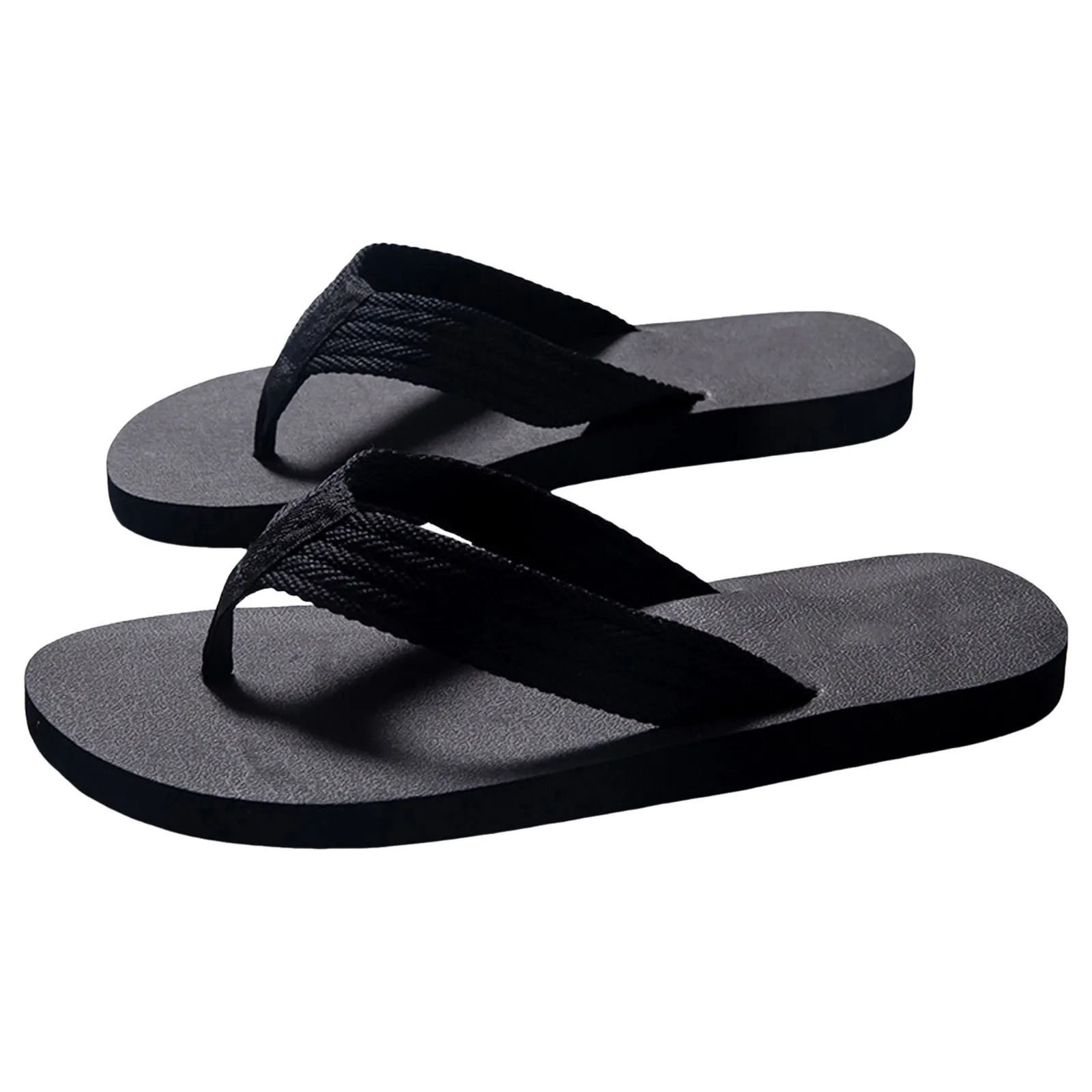 Mens Cowboy Slippers Summer Casual Outside Wear Beach Non Slip Breathable Flip Flops Clip Toes Mens el Slippers Plus Size 250526