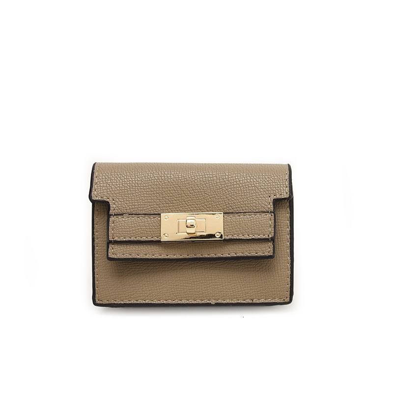 Free Shipping Luxury Designer Wallet Zero Wallet Fashionable Ladies' New Compact ID Bag Anti Demagnetization Multi Slot Card Bag High-quality