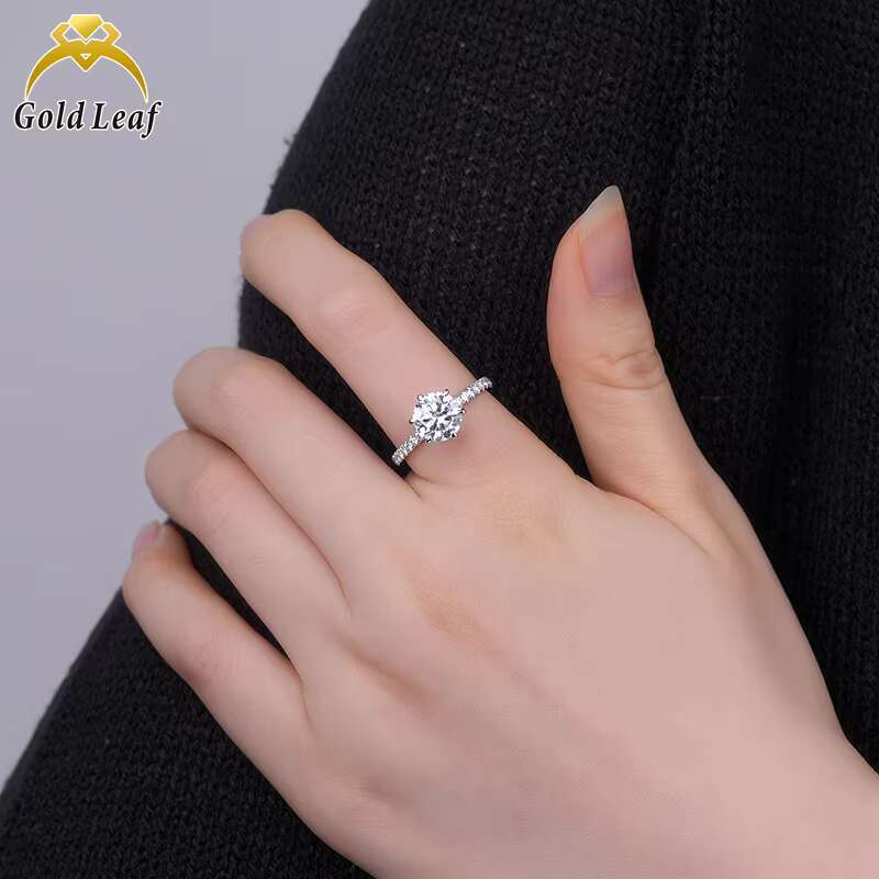 Goldleaf Custom 10K 14K 18K White Yellow Gold Lab Diamond Ring 1ct 2CT IGI GIA CVD HPHT Oval Lab Grown Diamond Engagement Ring
