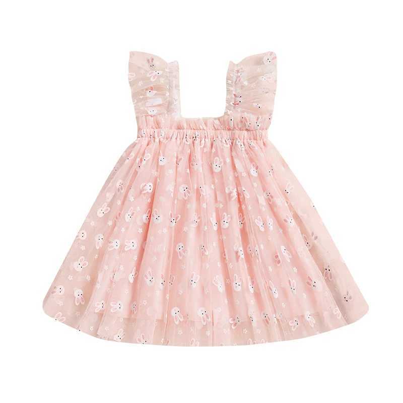 Toddler Easter Tutu Dress Baby Girl Bunny Layered Tulle Dress Little Girl Princess Dresses Easter Outfit X250528