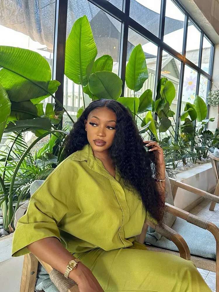 Green 2 Piece Sets Woman Outfit Summer Loose Straight Pants and Shirt Suit for Lady Dressy Casual Outfit Wholesale Dropshipping