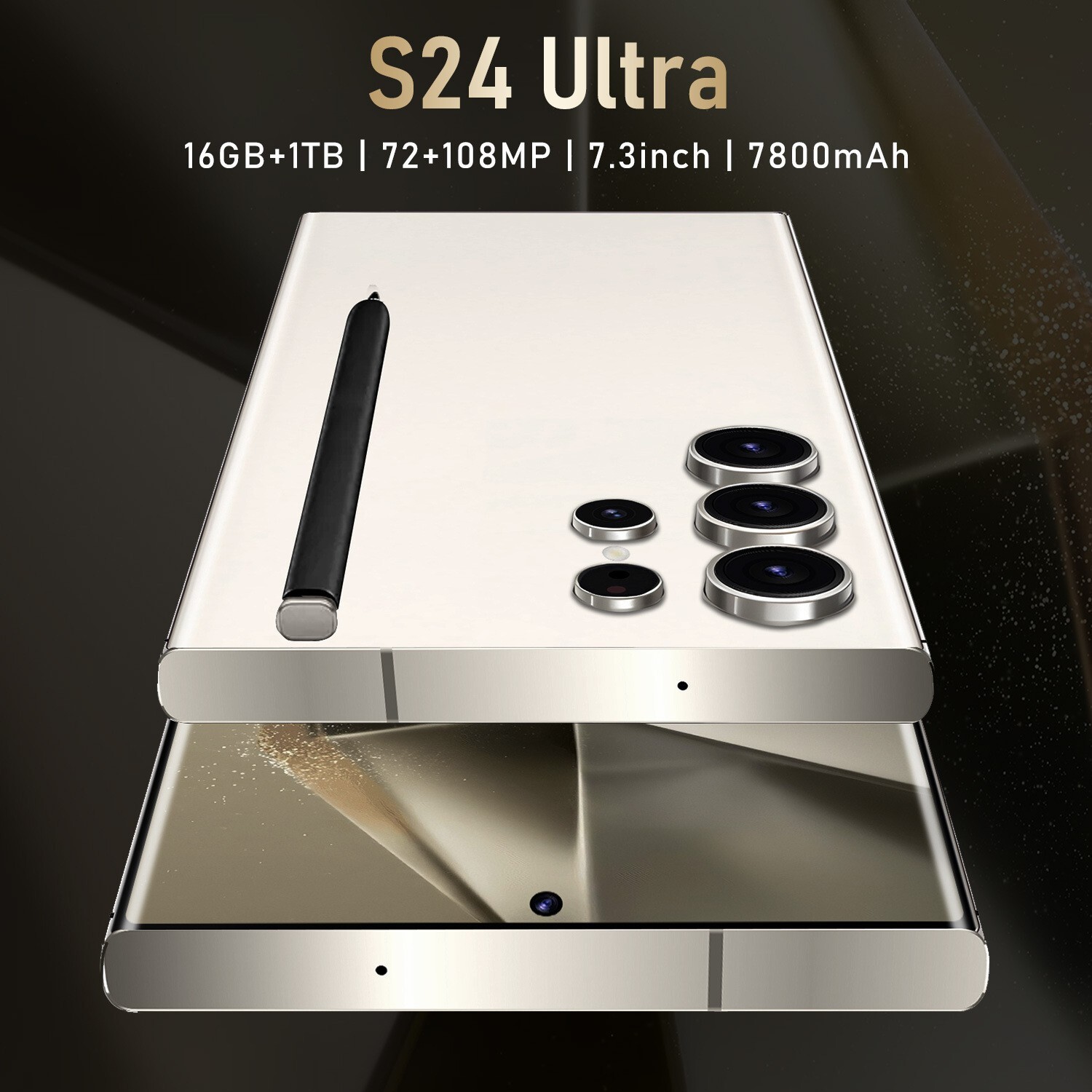 2024 New Model S24Ultra 3+64 Smartphone HD Screen ozon
