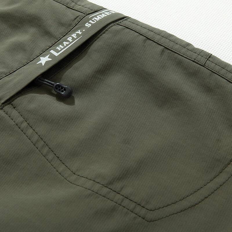 Large Size Men's Shorts Loose Multi-Pocket Overalls Summer Comfortable Breathable Outdoor Casual Sports Beach Pants