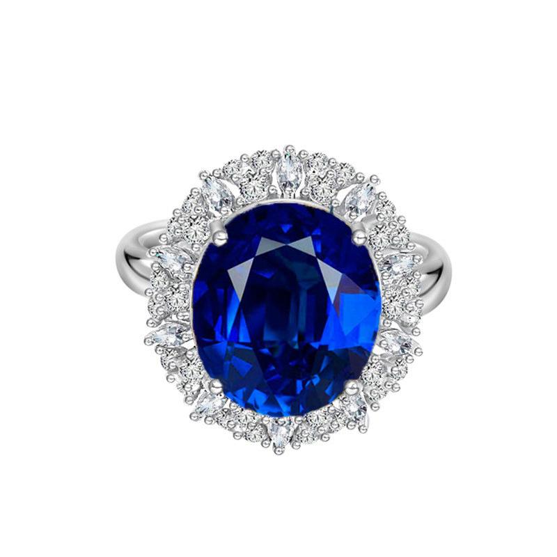 Elegant Cocktail Ring Set by Designer Craftsmanship Dazzle Your Fingers with Radiant Stones