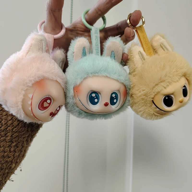 Latest Cute Labubu Pendant Plush Toy Doll Cartoon Bag Pendant Keychain Doll X250528