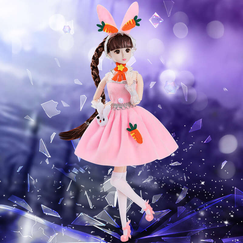 2024 New Little Dance Princess Tang San Doll Toy Girls Children's Dress-Up Set Birthday Gift