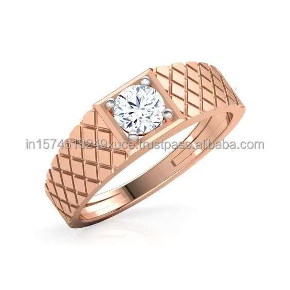Fashion Design Mossanite Ring Fine Jewelry Sterling Silver Hip Hop Ring for Men Women VVS Moissanite Diamond Cuban Ring