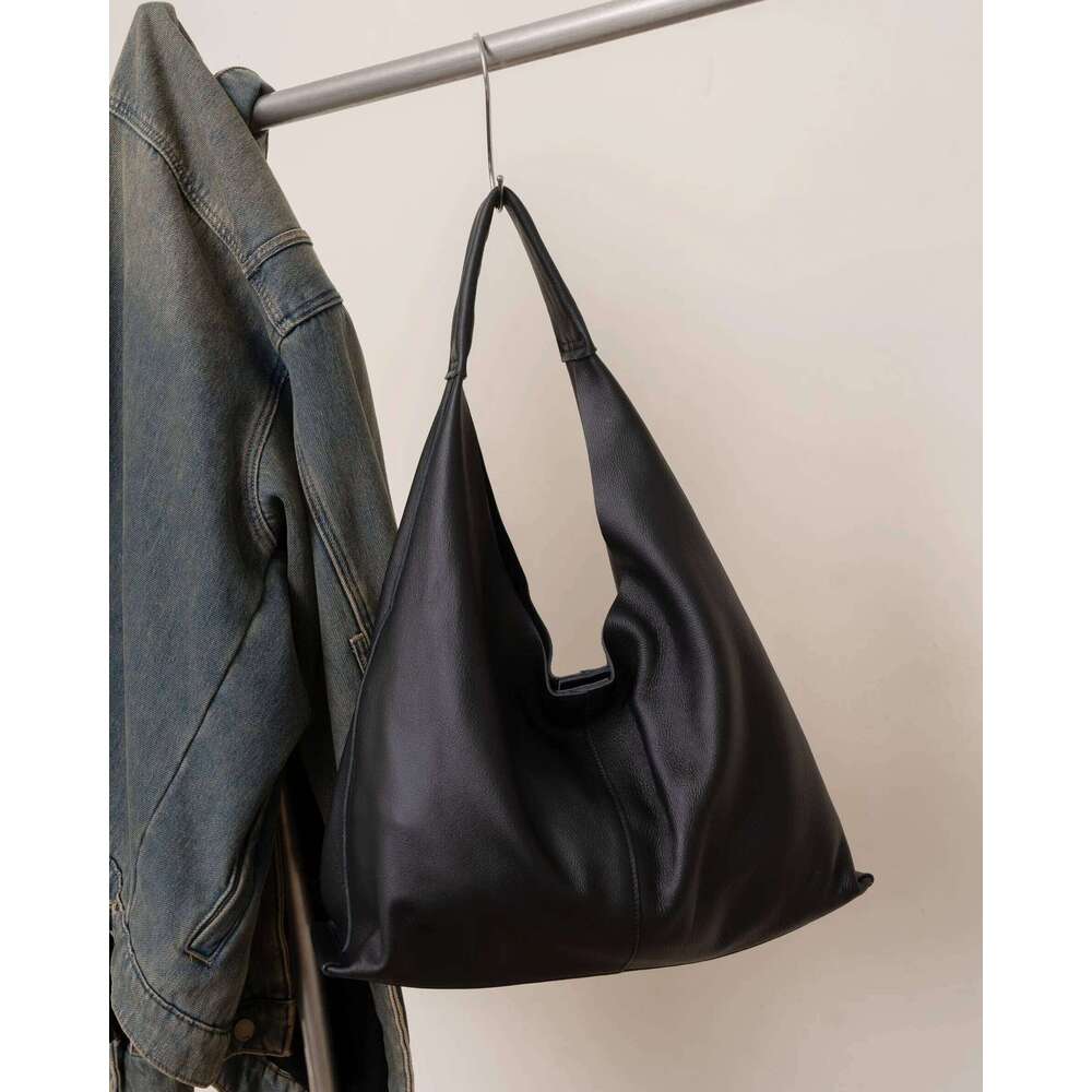 Genuine Large Capacity Shoulder Soft Leather Fashion Tote Bag