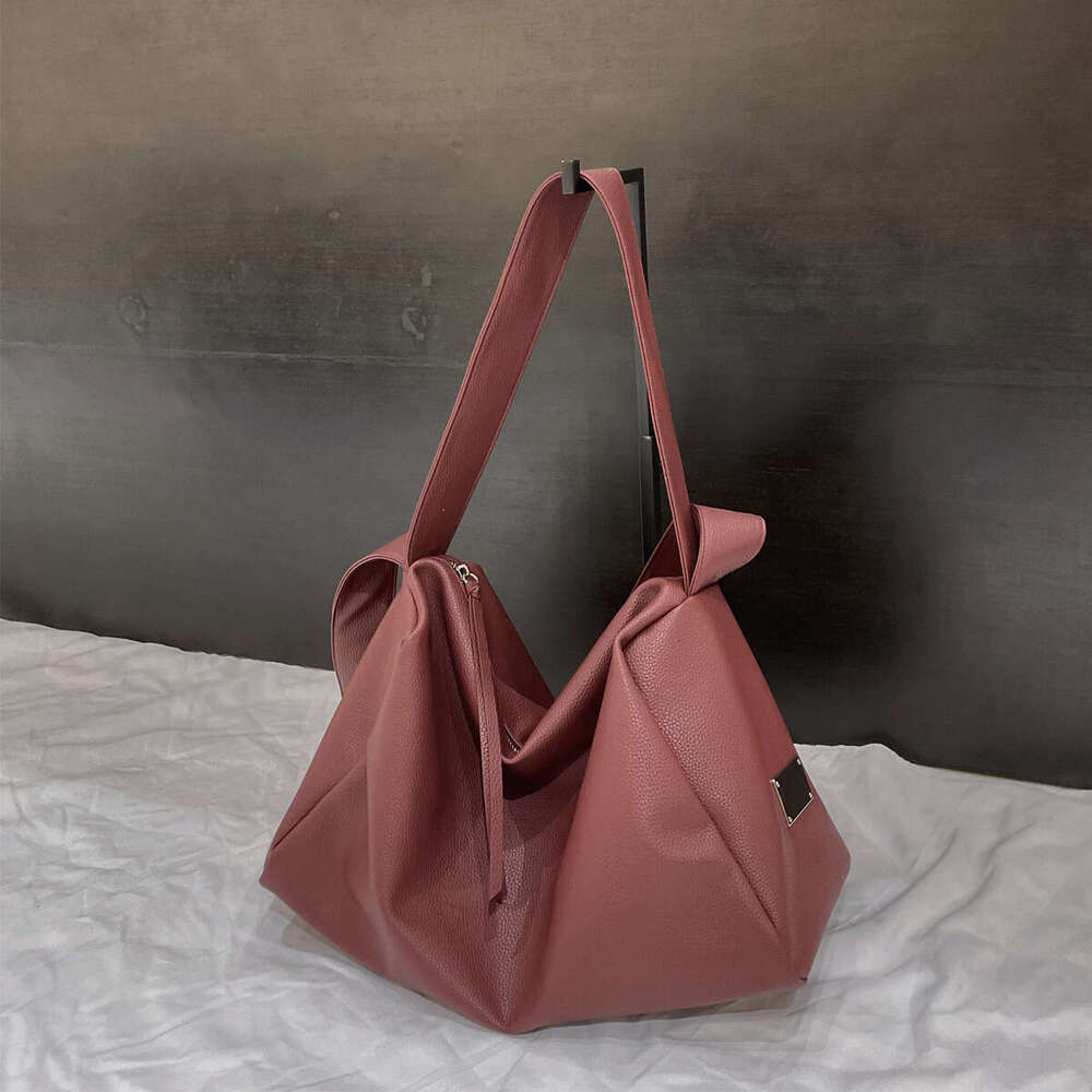 for Women New High-End Large Capacity Tote Fashion Simple Underarm Niche Texture Crossbody Shoulder Bag